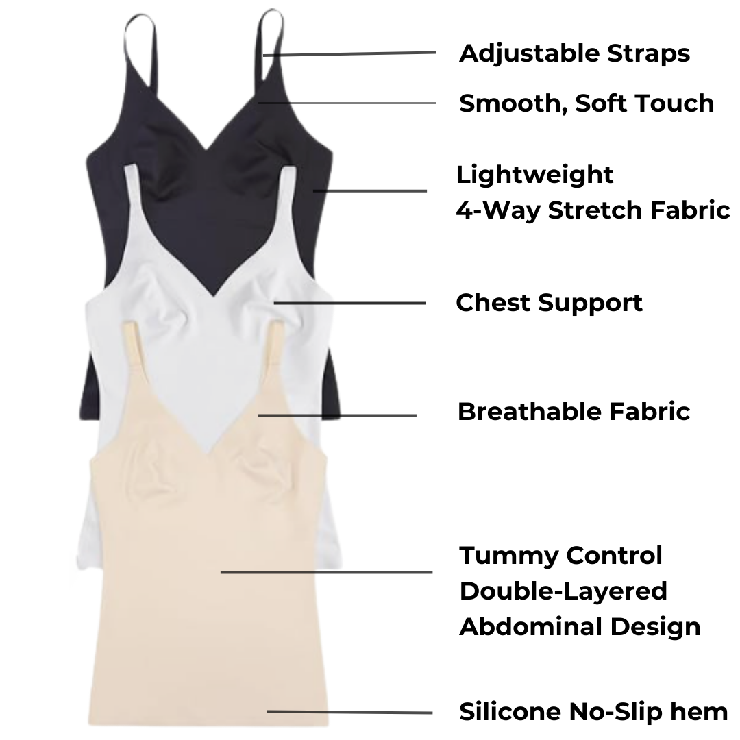 V-Neck Sculpting Cami