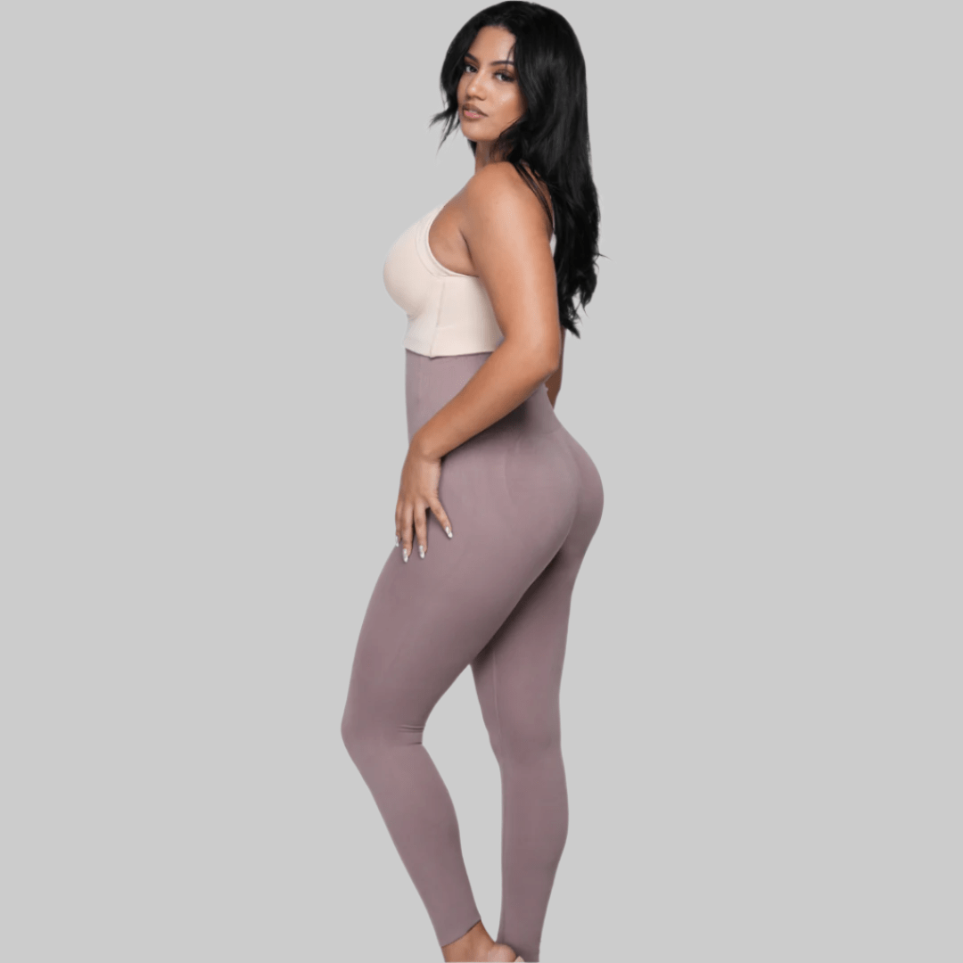 High Waisted Extra Control Shaping Leggings - Luxmery