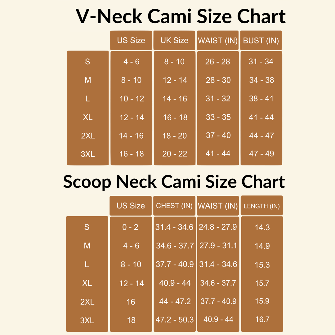 Sculpting Camis - Luxmery