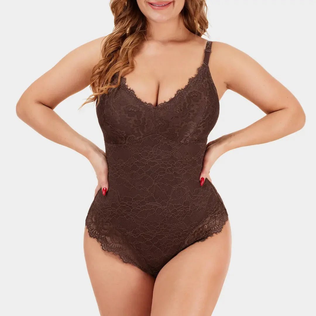 Slimming Lace Bodysuit - Luxmery