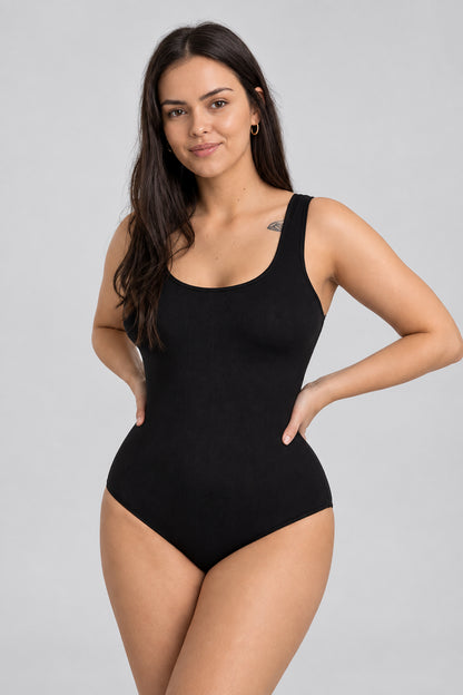 Sculpting Round Neck Bodysuit