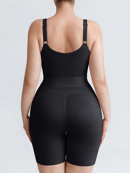 Easy Bathroom Break Sculpting Bodysuit - Thick straps - Luxmery