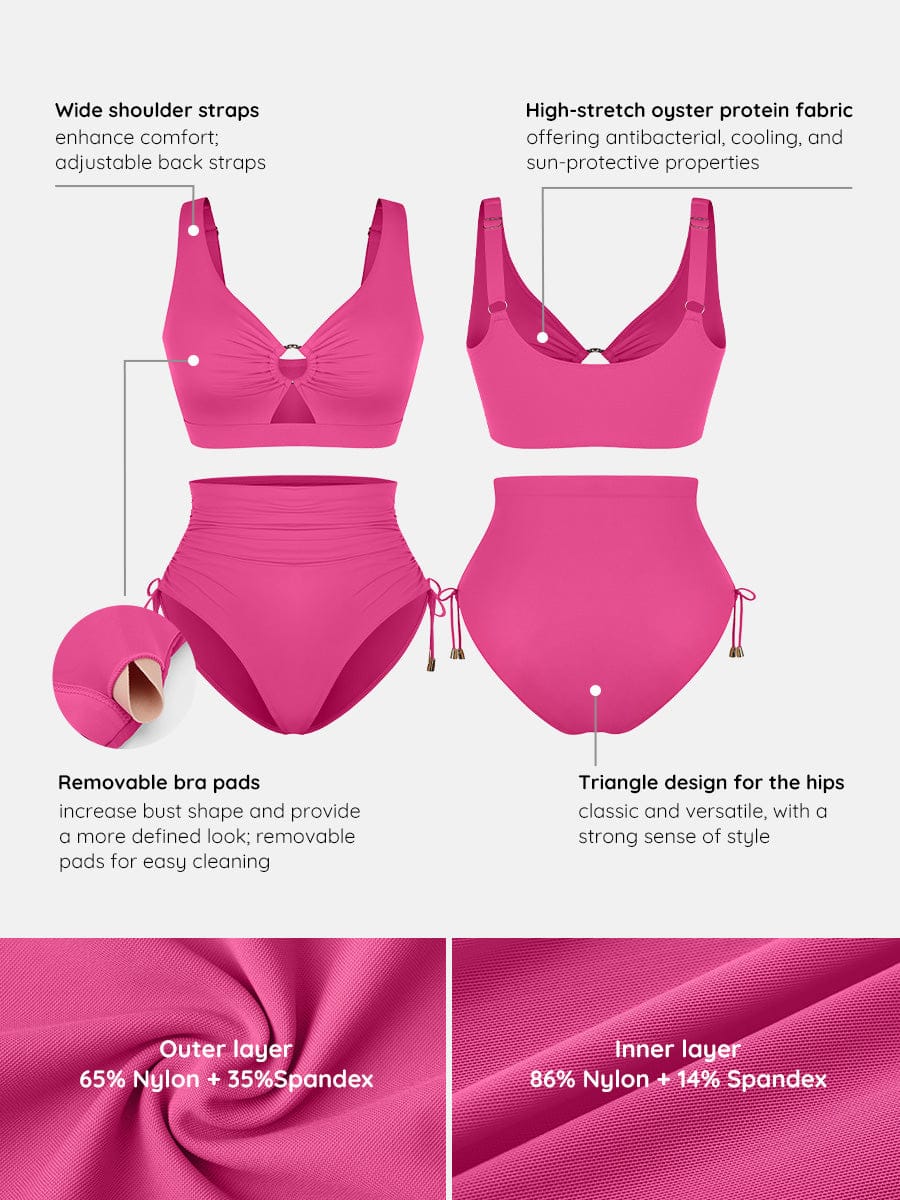 High rise tummy control set - Luxmery