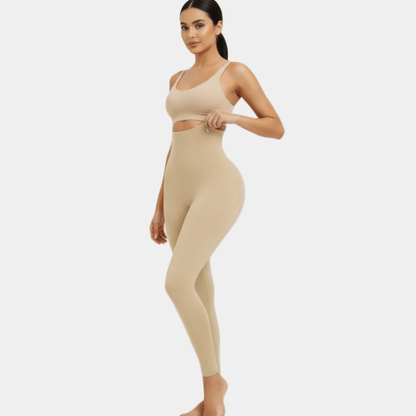 High Waisted Extra Control Shaping Leggings - Luxmery