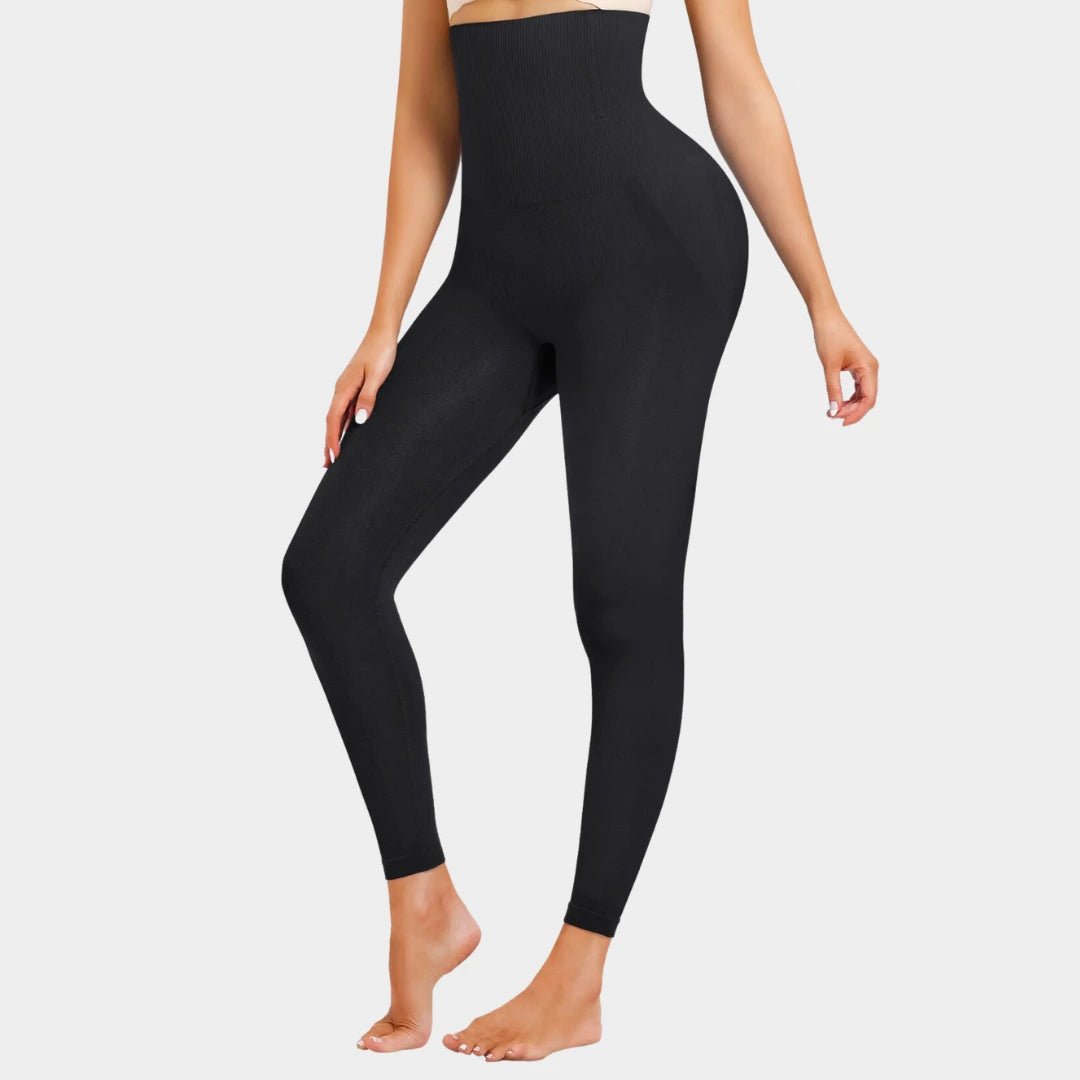 High Waisted Extra Control Shaping Leggings - Luxmery