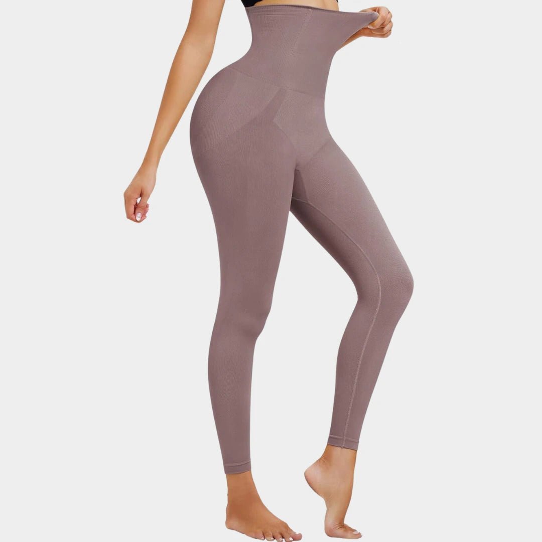 High Waisted Extra Control Shaping Leggings - Luxmery