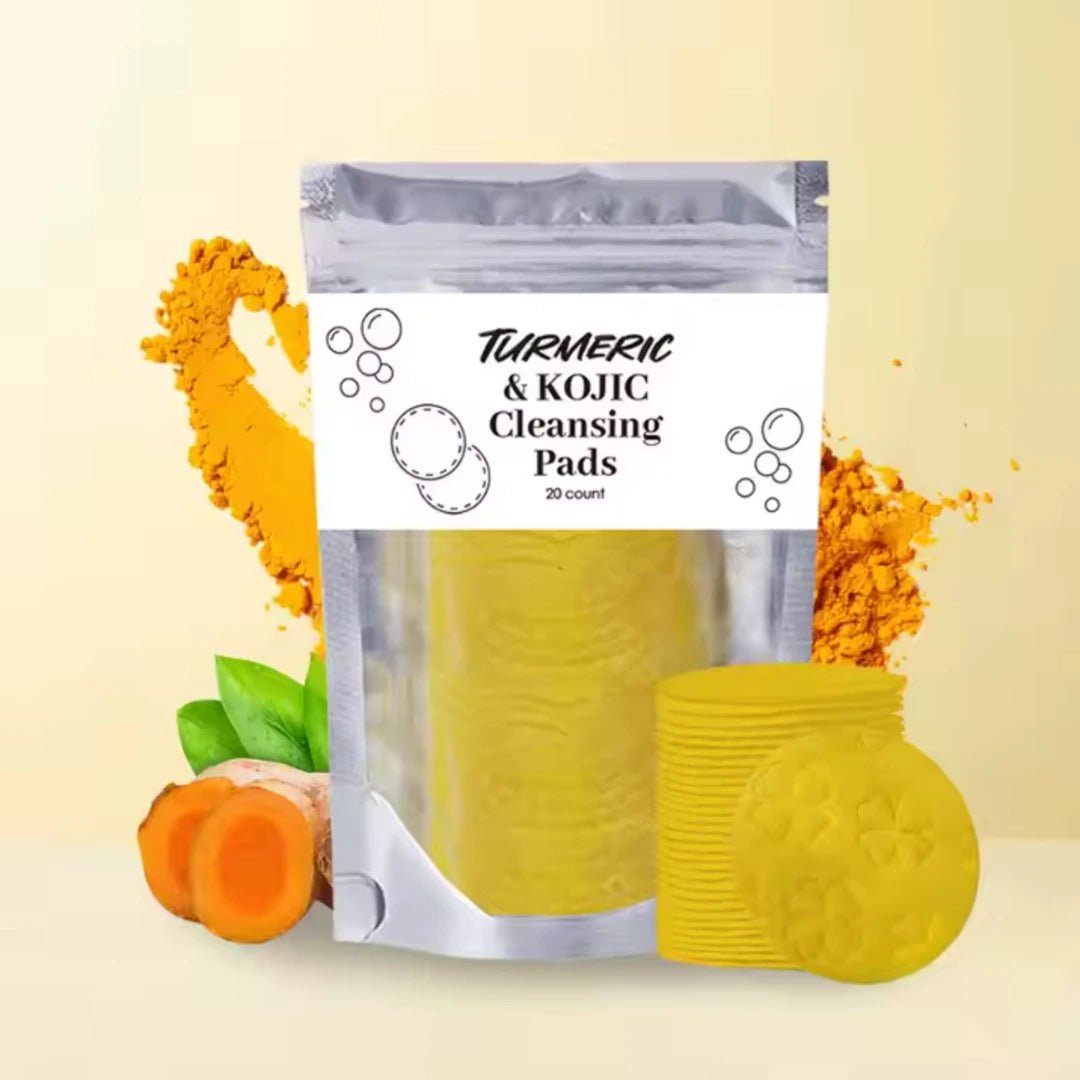 Kojic Acid Turmeric Cleansing Pads - Luxmery