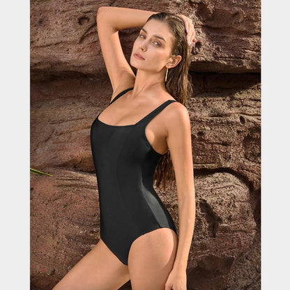 Lacy's Lace Back Corset Sculpting Swimsuit - Luxmery