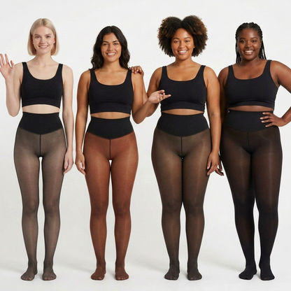 Leggings colours matched to your Light, Tan, Bronze, and Dark reference