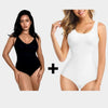 Luxmery Essentials Bundle - 1 Sculpting Bodysuit + 1 Round Neck Bodysuit - Luxmery