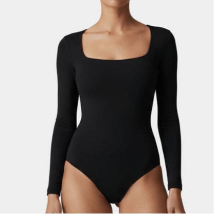 Sculpting Long Sleeve Bodysuits - Luxmery