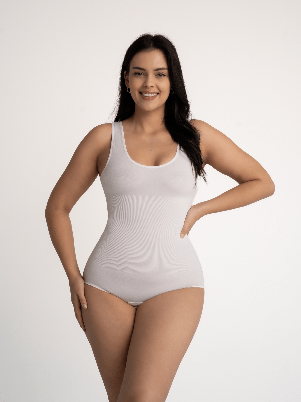 Sculpting Round Neck Bodysuit - Luxmery