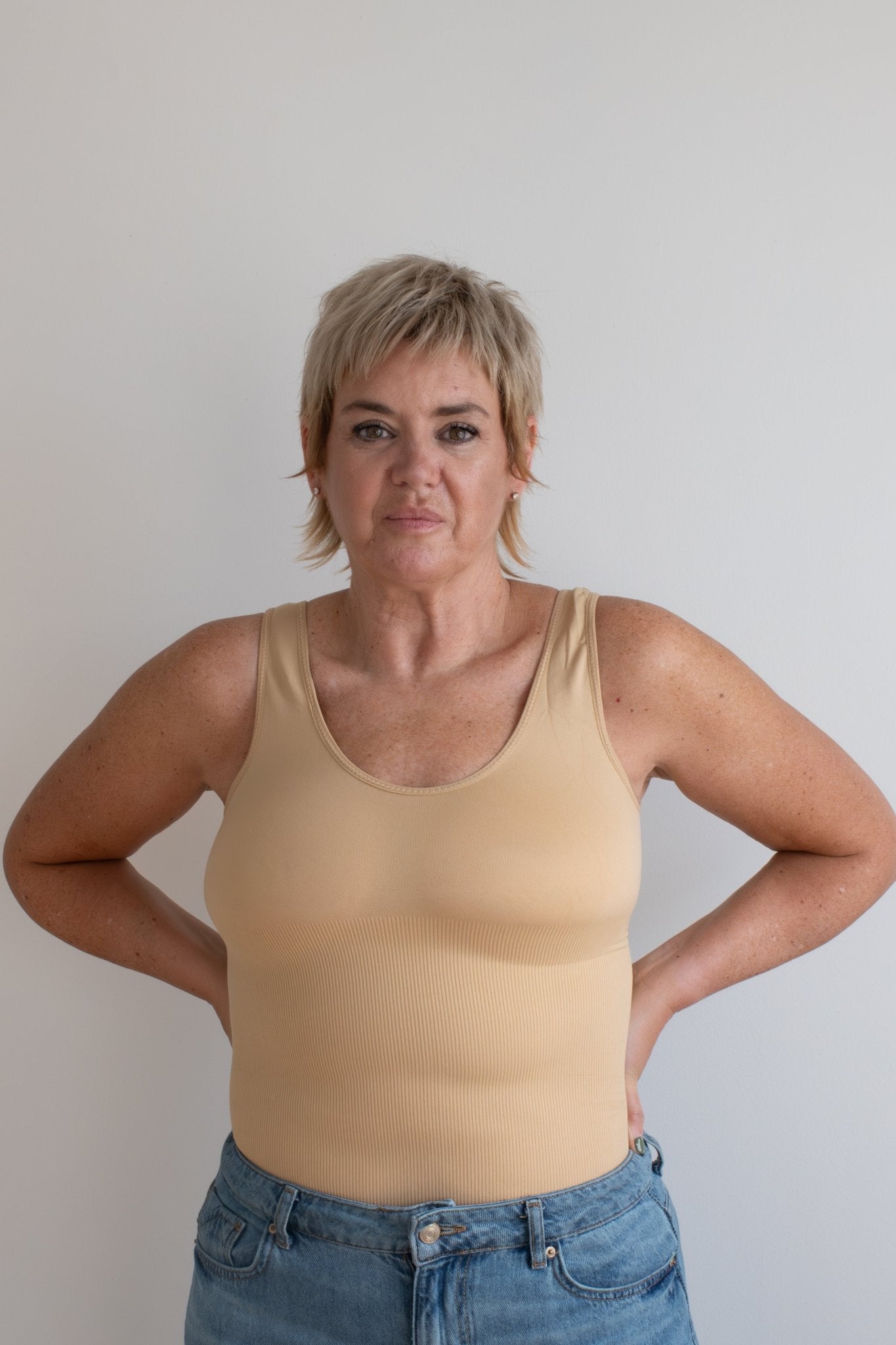 Sculpting Round Neck Bodysuit - Char's version - Luxmery