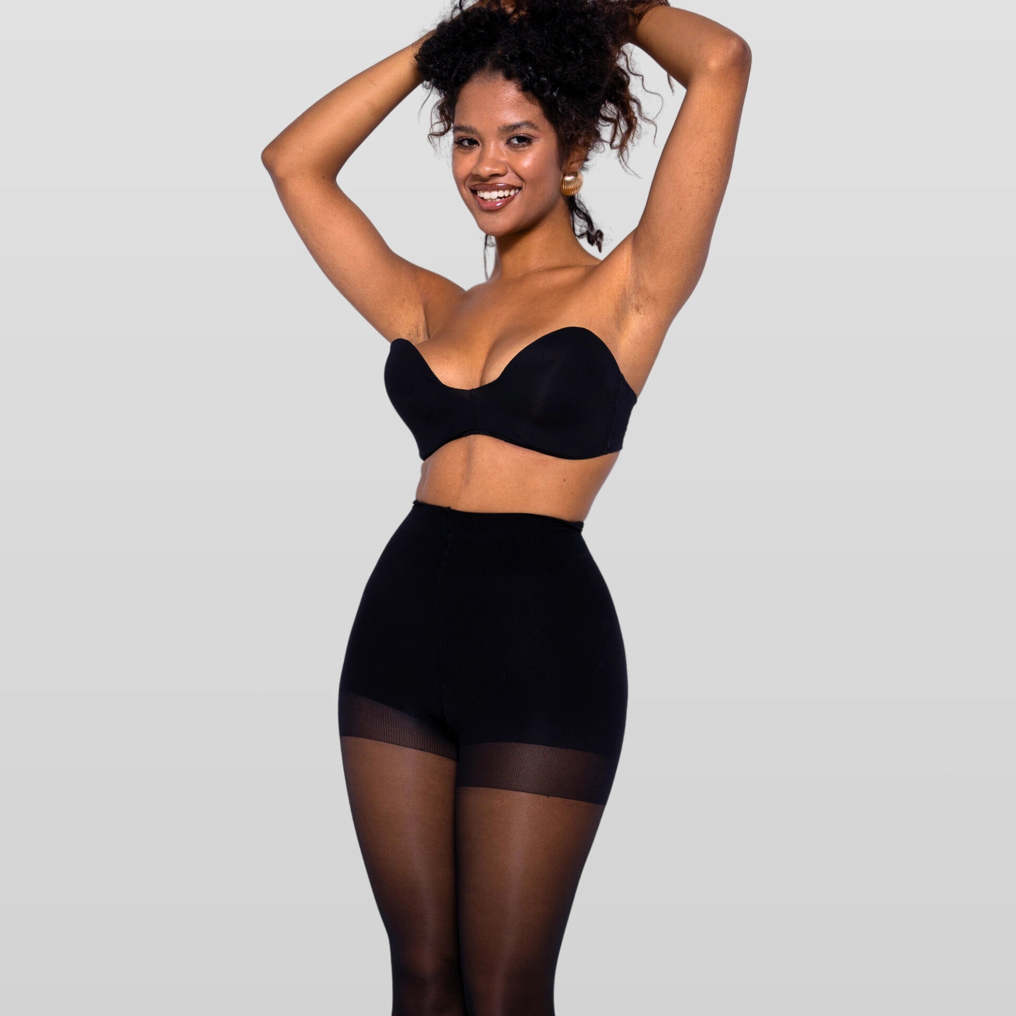 Sculpting Tummy Control Tights - Luxmery