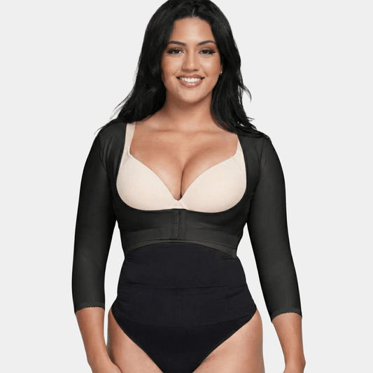 Sleeve Compression Front Bra - Luxmery