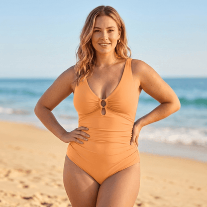Slim Plunge Swimsuit - Luxmery