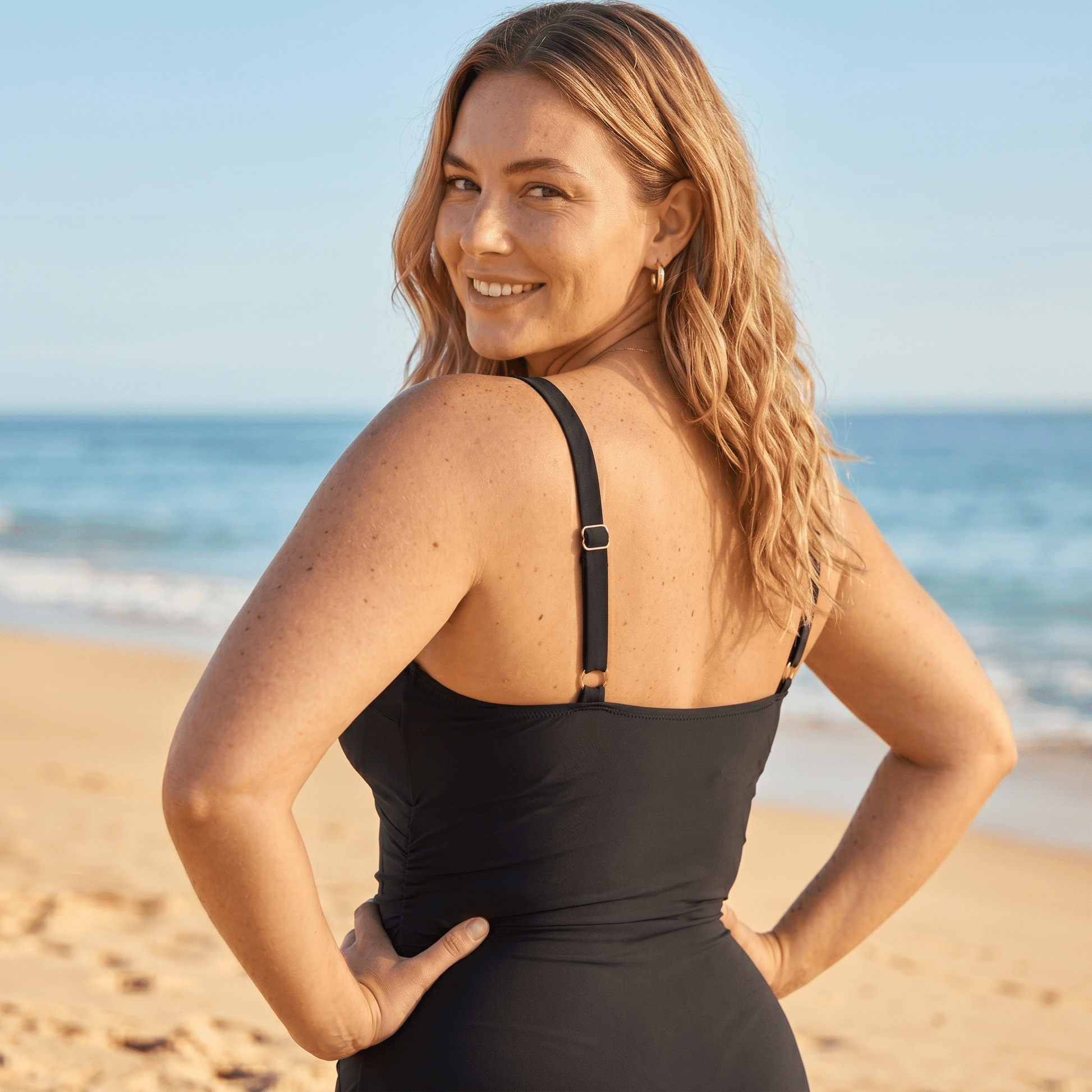 Slim Plunge Swimsuit - Luxmery