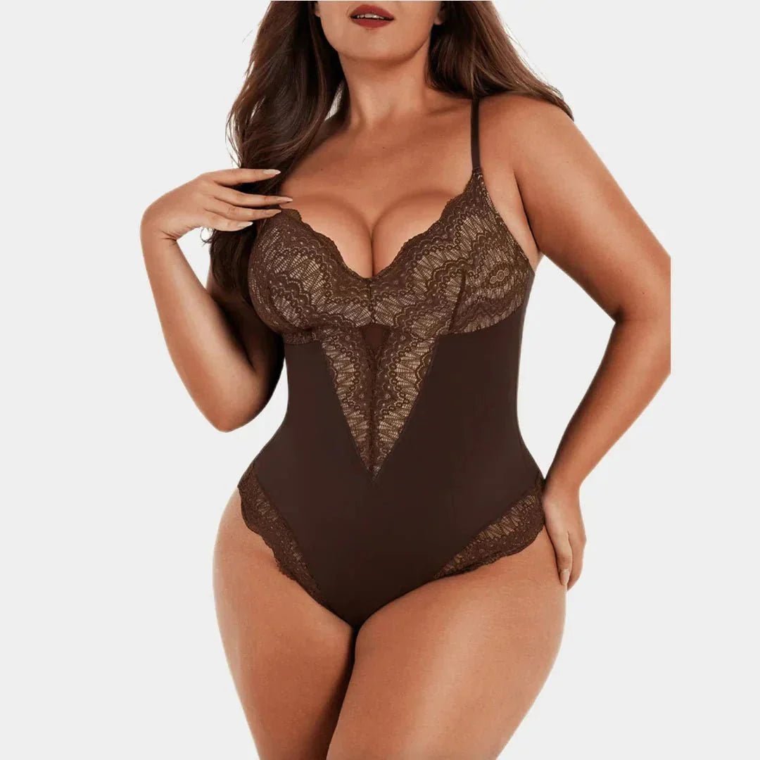 Slimming Lace Bodysuit - Luxmery