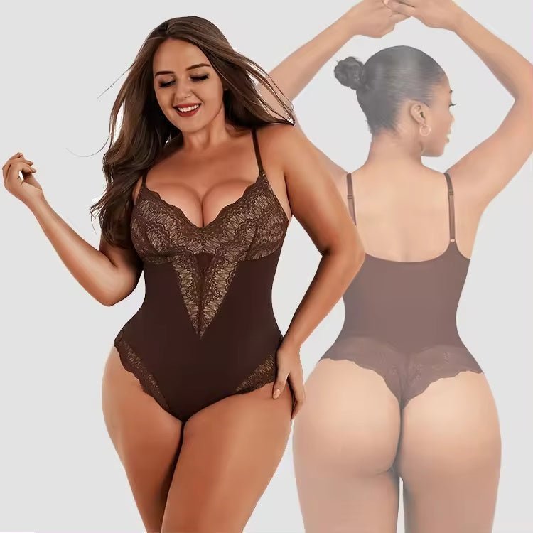 Slimming Lace Bodysuit - Luxmery