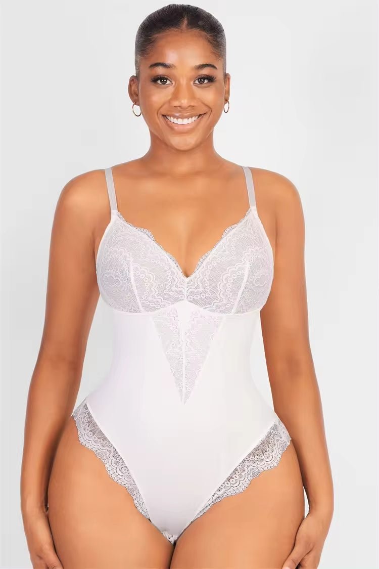 Slimming Lace Bodysuit - Luxmery