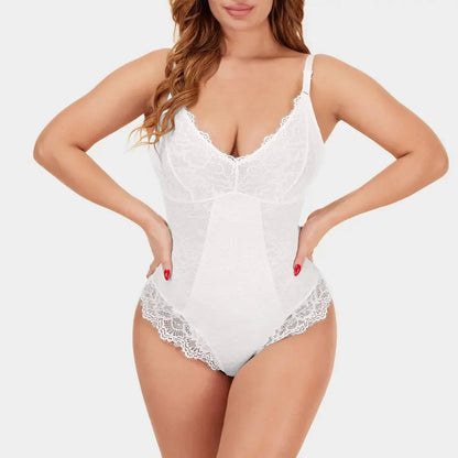 Slimming Lace Bodysuit - Luxmery