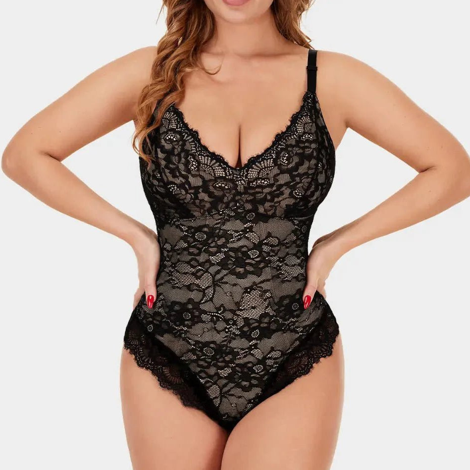 Slimming Lace Bodysuit - Luxmery