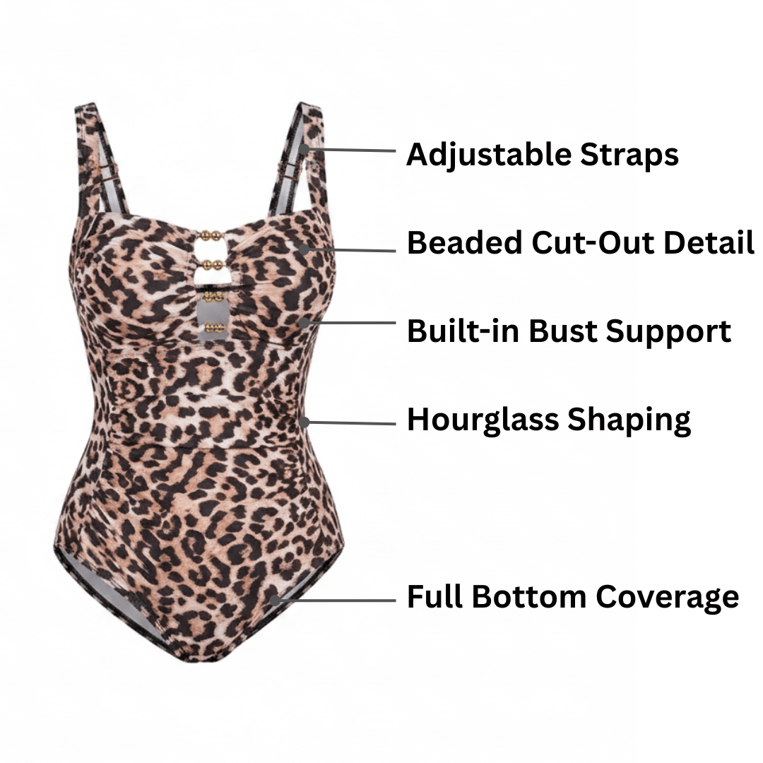 Snatch Ruche Swimsuit - Luxmery