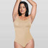 Square Neck Sculpting Bodysuit - Luxmery