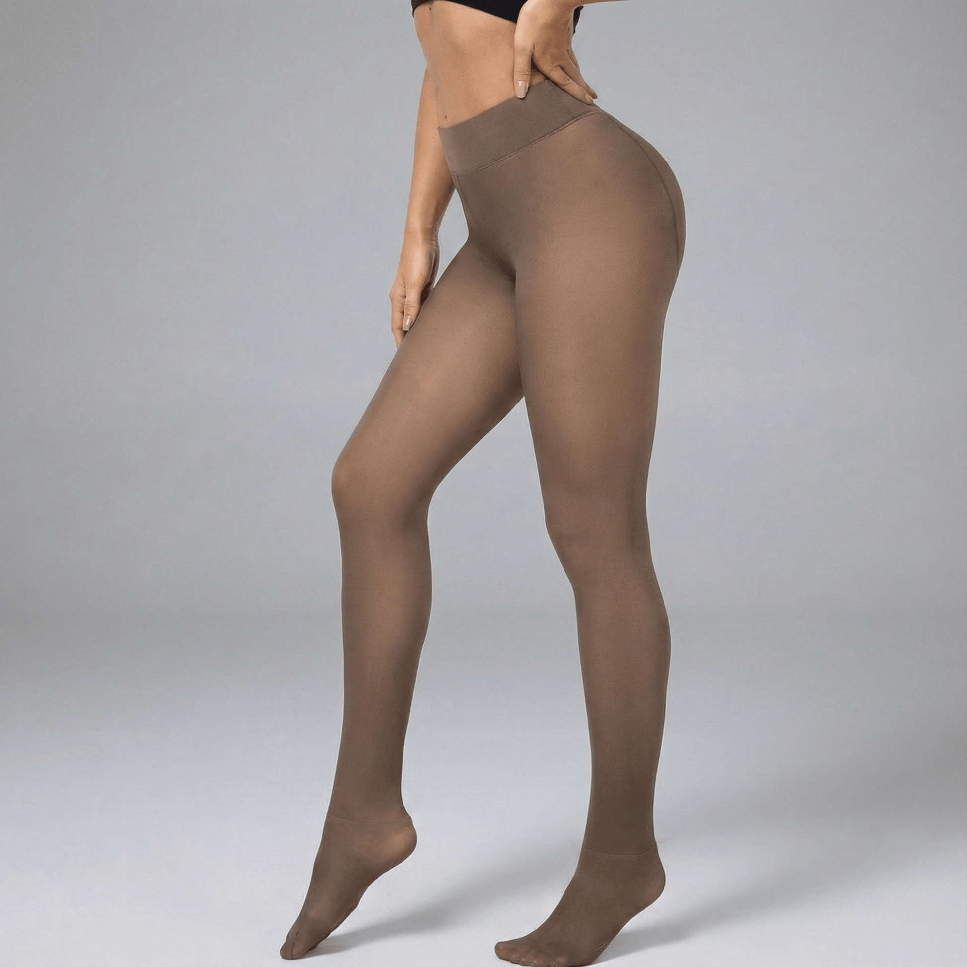 Thermal Fleece Lined Leggings - Luxmery