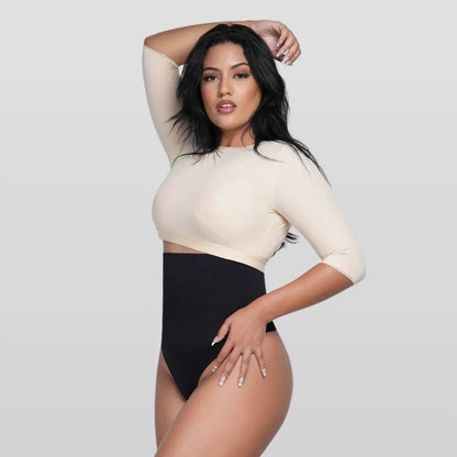 Thong High Waist Body Shaper - Luxmery