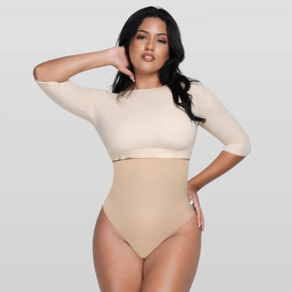 Thong High Waist Body Shaper - Luxmery