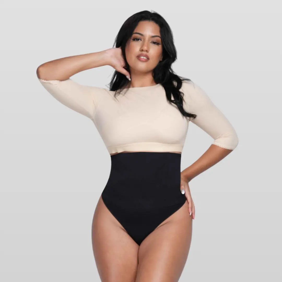 Thong High Waist Body Shaper - Luxmery