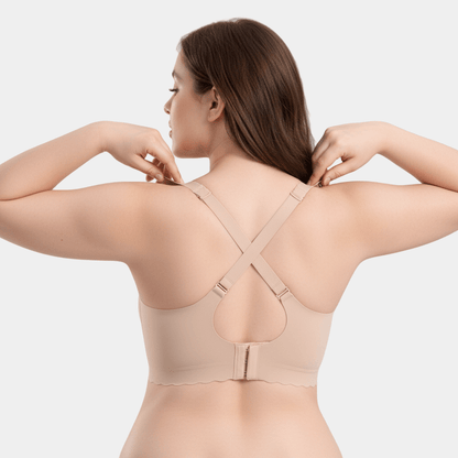 TrueCloud Scalloped Seamless Comfort Bra - Luxmery