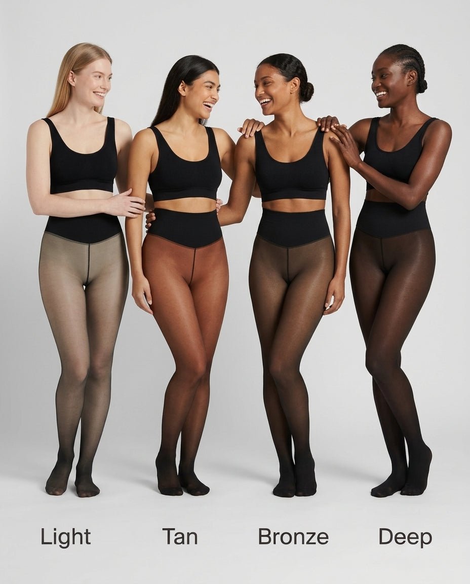 Tummy Control Sheer tights - Luxmery