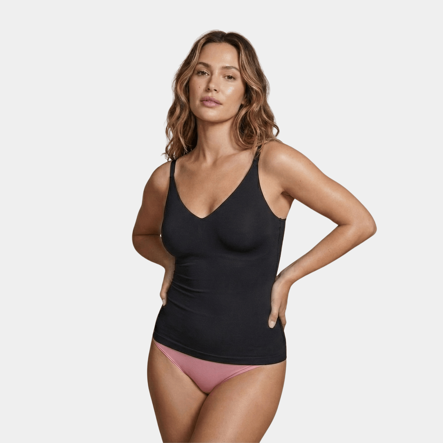 V - Neck Sculpting Cami - Luxmery