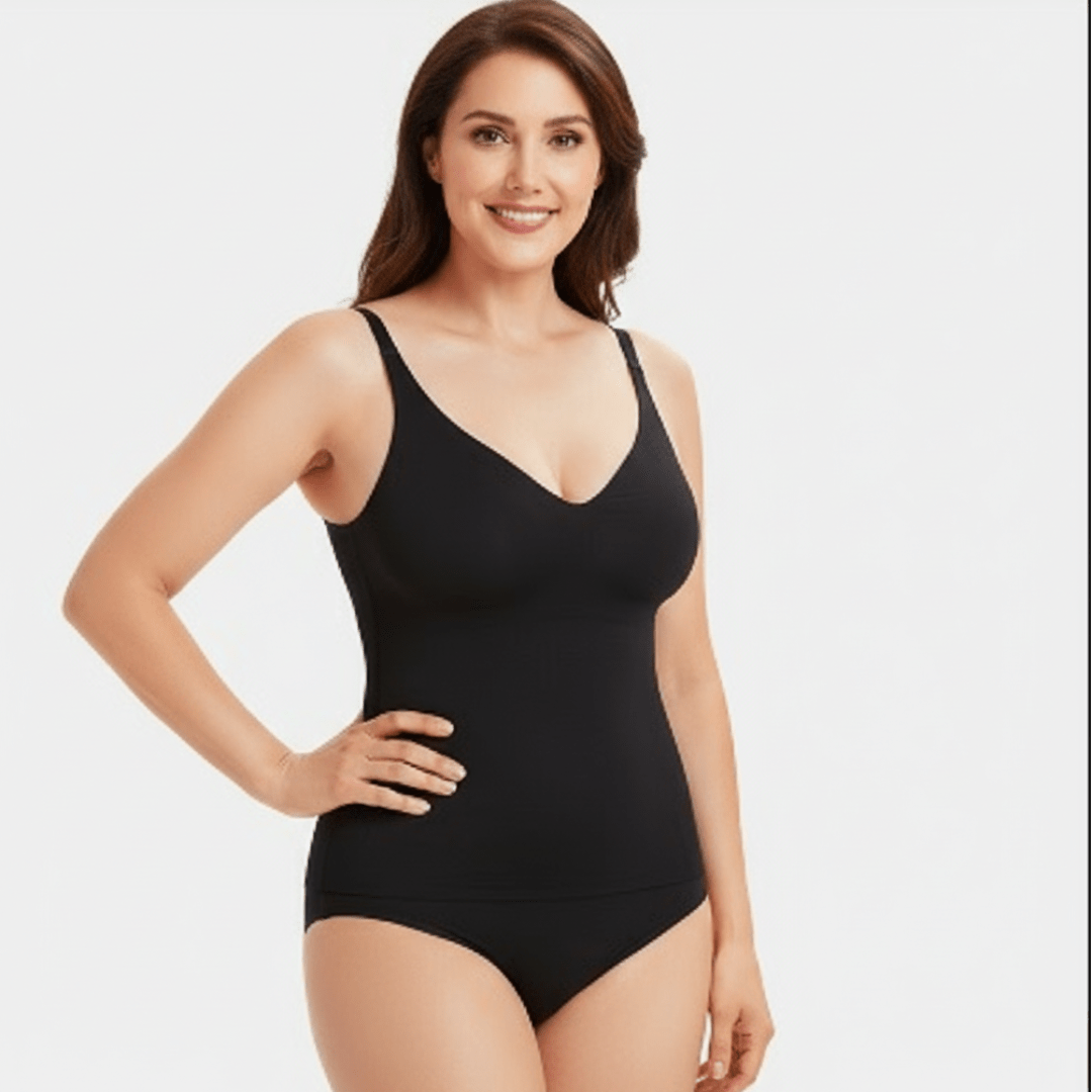 V - Neck Sculpting Cami - Luxmery