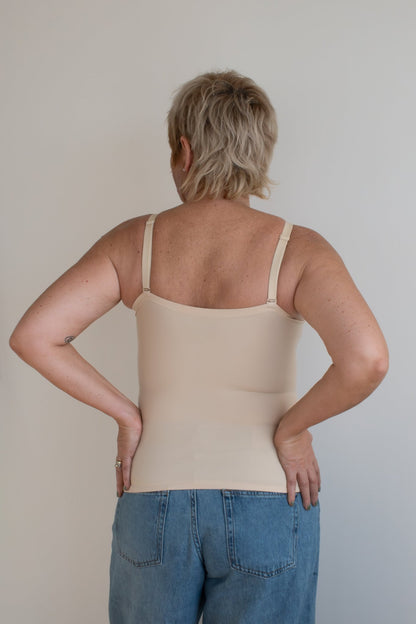 V - Neck Sculpting Cami - Char's version - Luxmery