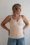 V - Neck Sculpting Cami - Char's version - Luxmery