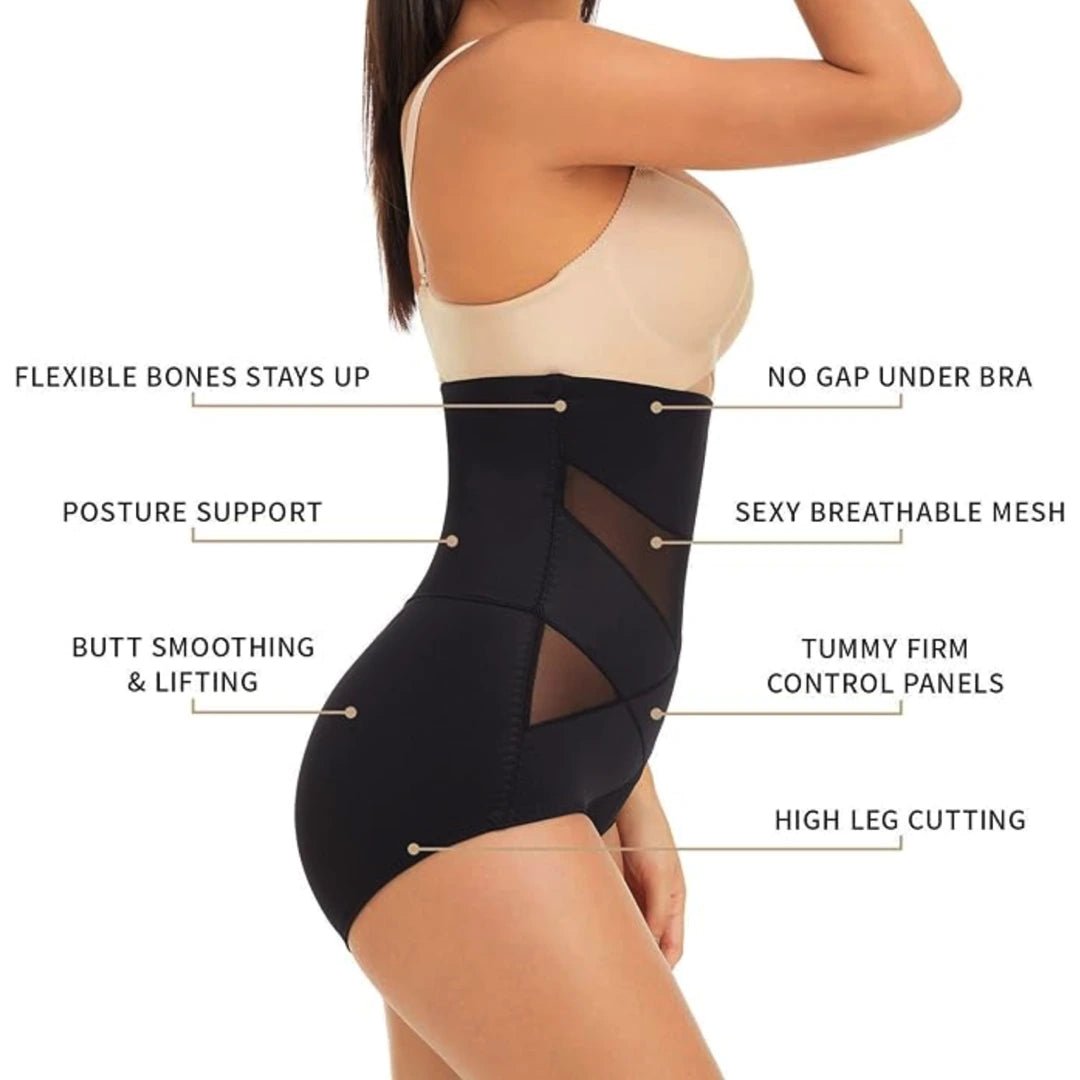 KUMAYES Figuurvormende body voor dames, Zwart, 3XL KUMAYES Figuurvormende body voor dames, Zwart, 3XL