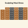 Sculpting Maxi Dress - Luxmery