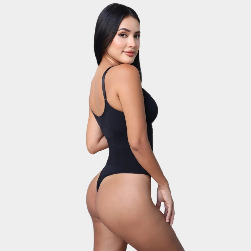 OW Black Bodysuit Women Tank Top - Soft Material, Sleeveless Shapewear  Tummy Control Body Suit - Stretchy Body Shaper for Compression -Seamless  Sculpting Thong Design Bodysuits for Women at  Women's Clothing store