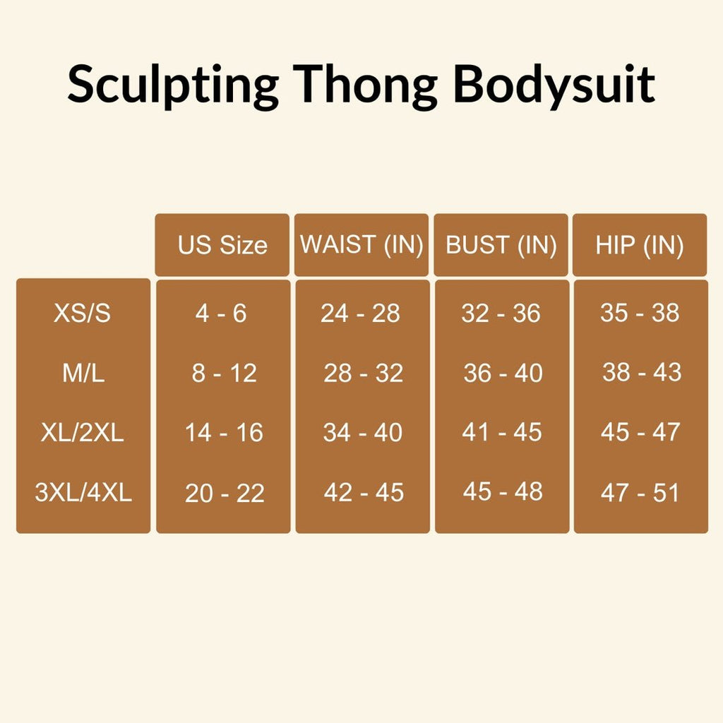 Sculpting Thong Bodysuit