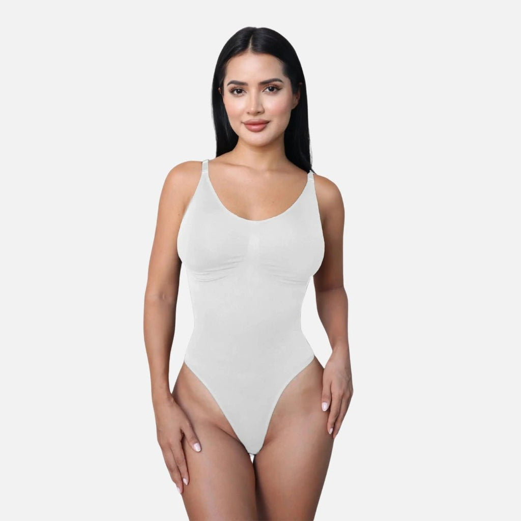 FINALLY trying the viral bodysuit from Luxmery and WOW 😍 I took it out of  the package and my first thought was no way this fits BUT
