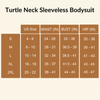 Turtle Neck Sleeveless Bodysuit - Luxmery